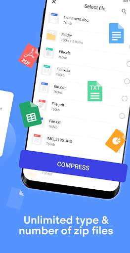 Zip & unzip files -Zip file viewer Zip compressor screenshot 4