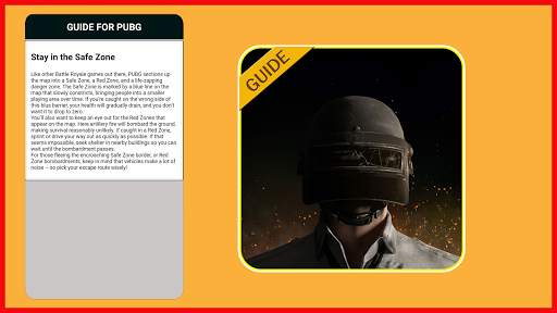 Tips For Free PUBG Mobile for Battle Royale screenshot 3