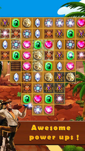 Match 3 Jewels - Legend Free Fall Indiana Games screenshot 4