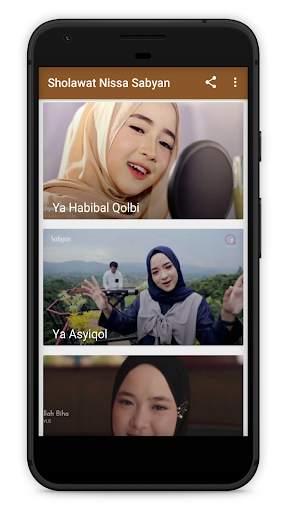 Sholawat Nissa Sabyan Offline screenshot 2