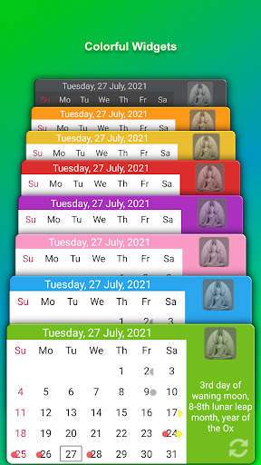 Thailand Buddhist Calendar screenshot 6