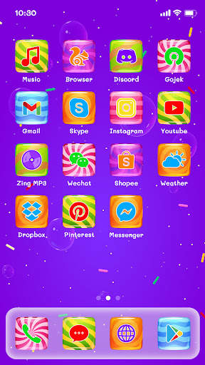 Wow Candy Sweet Icon Pack screenshot 2