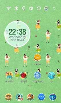 Aloha Hawaii Launcher Theme screenshot 1