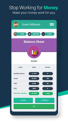 Money Race Finance and Investing Game स्क्रीनशॉट 2