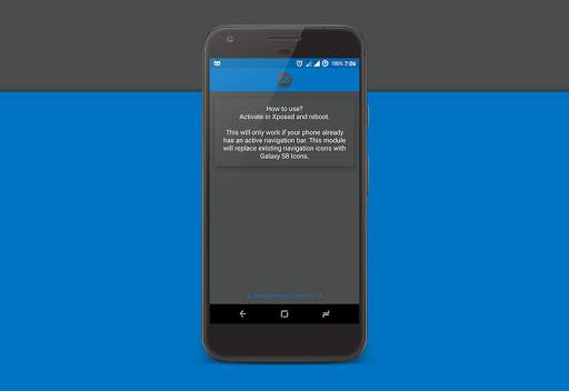 Galaxy S8 Navigation Bar screenshot 1
