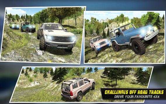 4x4 Offroad Jeep Driving 2017 screenshot 13