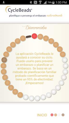 CycleBeads: Regla y ovulación screenshot 1