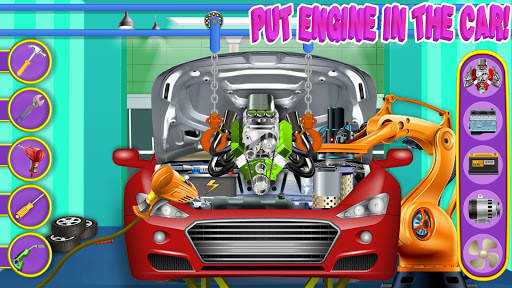 Car Builder Factory: Build Sports Vehicles screenshot 1