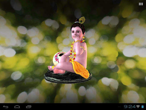 3D Little Krishna Live Wallpaper screenshot 18