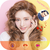 Beauty Fake Video Call icon