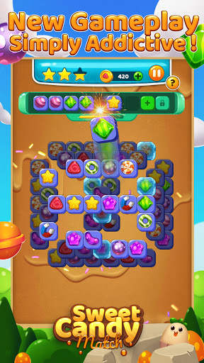 Sweet candy puzzle - Triple match games screenshot 6