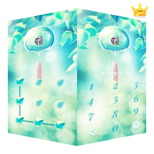 AppLock Live Theme Wind Chime – Paid Theme icon