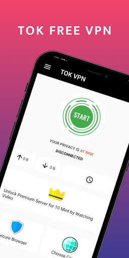 Tok VPN 2021 - Best VPN for T Tok screenshot 1