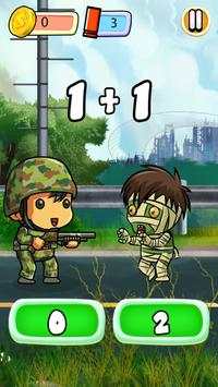Math VS Zombie 2 تصوير الشاشة