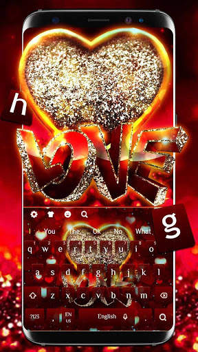 Love Heart Keyboard screenshot 2