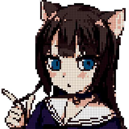 Anime Manga Pixel Art Coloring 6.0