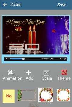 Happy New Year Video Maker screenshot 2
