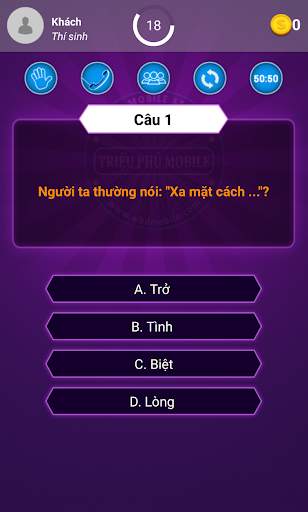 Triệu Phú Mobile screenshot 5