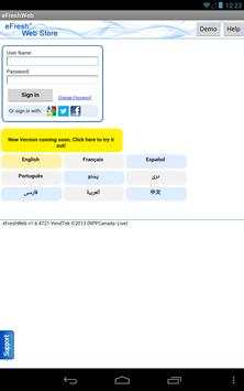 eFresh Web Store screenshot 5