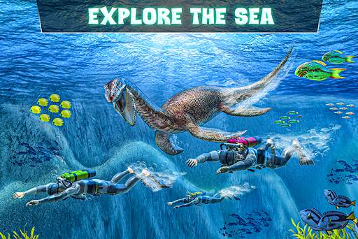 Ultimate Sea Dinosaur Monster: Water World Game screenshot 2