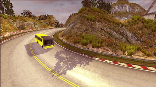 Mountain bus simulator game screenshot 2