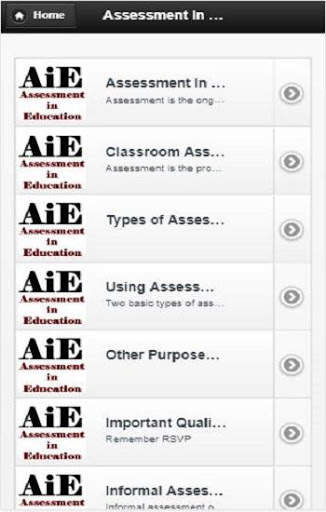 Assessment in Education 2 تصوير الشاشة