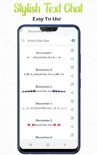 Chat Stylish Text for WhatsApp screenshot 4