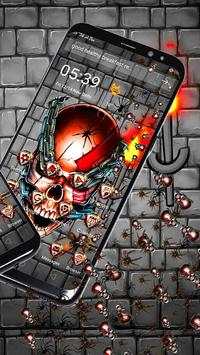 Skull Devil Gravity Theme 3 تصوير الشاشة