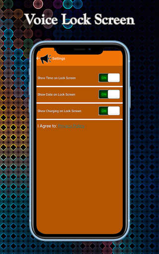 Stylish Voice Lock Screen: Door Screen Lock screenshot 4
