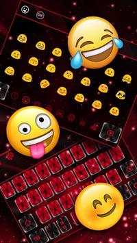 Red and Black Keyboard Theme screenshot 3