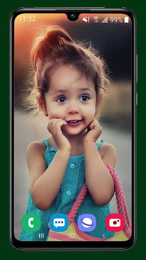 Cute Baby Wallpaper Best HD screenshot 4