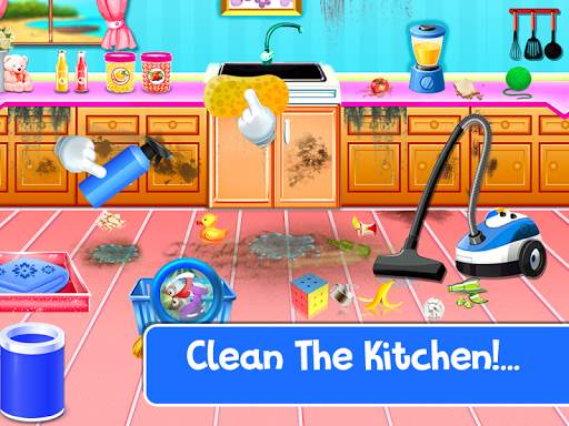 Clean Up - Cleaning Girls Games स्क्रीनशॉट 2