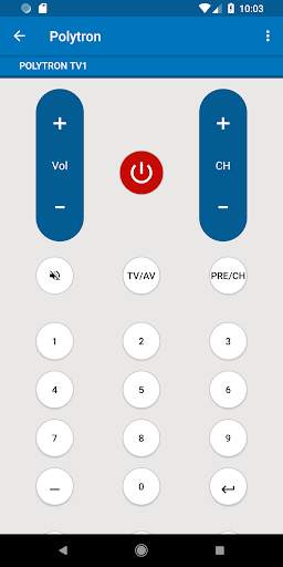 TV Remote Polytron 4 تصوير الشاشة