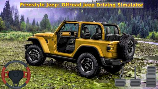 Offroad Jeep Driving Sim 22 screenshot 2