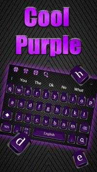 Cool Purple Keyboard screenshot 2