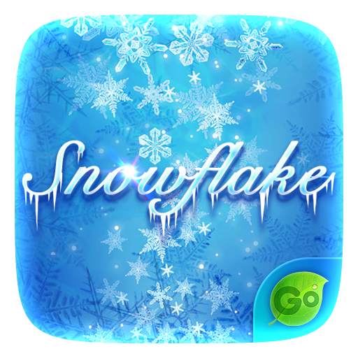 Snow Flake GO Keyboard Theme 4.5