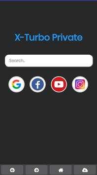 X-Browser  - Fast Download, Browser, Private screenshot 1