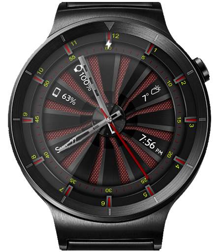 Mesh Turbine HD Watch Face & Clock Widget screenshot 14