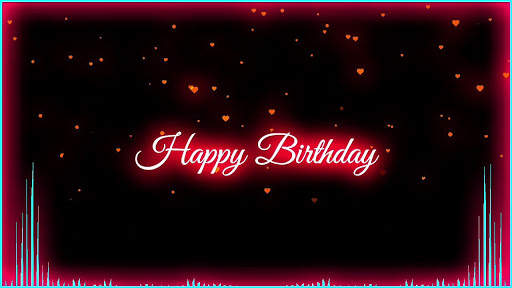 Happy Birthday Avee Player Template Download screenshot 4
