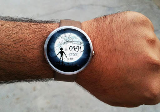 Watch Face - Halloween Spooky screenshot 12