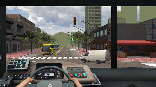 Euro City Coach Bus Driver: Free Bus Driving 2021 screenshot 4