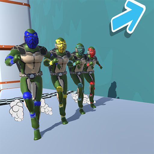 Super Ninja Race 3D: Running Turtle Game icon