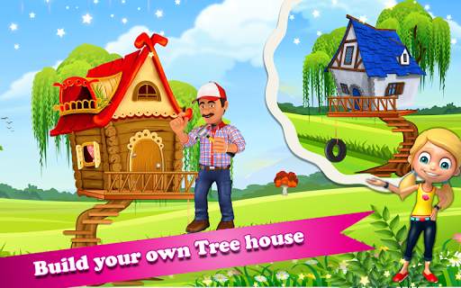 Town Tree House:Build, Design & Decoration screenshot 1