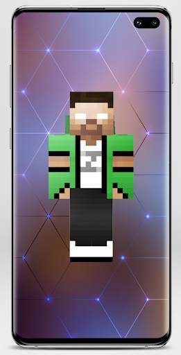 Herobrine Skin Minecraft screenshot 4