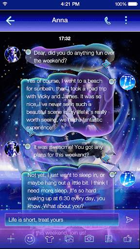 Gemini Emoji Keyboard Theme screenshot 3