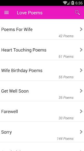 Love Poems screenshot 1