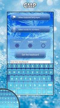 Frozen Keyboard Themes screenshot 3