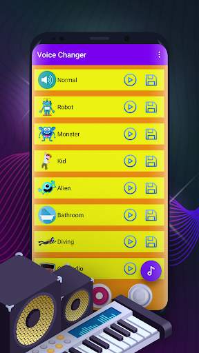 Voice Changer App 4 تصوير الشاشة