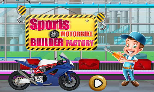 Sports Motorbike Maker Factory - Bike Builder Game screenshot 1