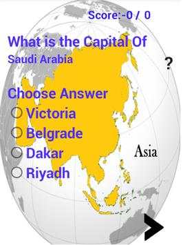 World Capitals Quiz screenshot 7
